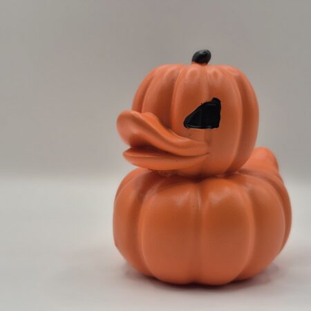 Pato de cerámica calabaza