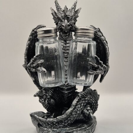 Salero y pimientero dragón