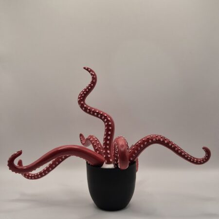 Tentáculos decorativos para maceta