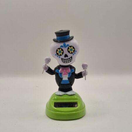 Solar calaca maracas