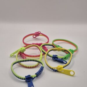 Pulseras cremallera
