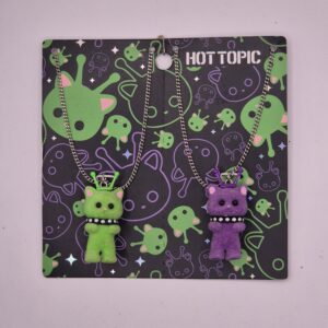 Set de collares gato alien