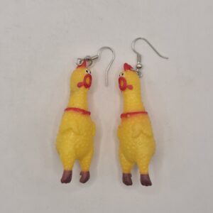 Aretes pollo chillón