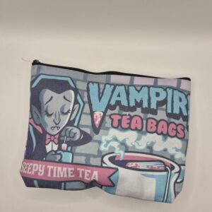 Bolsa de maquillaje vampiro
